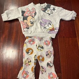 Disney Gray and Purple Kids Matching Set